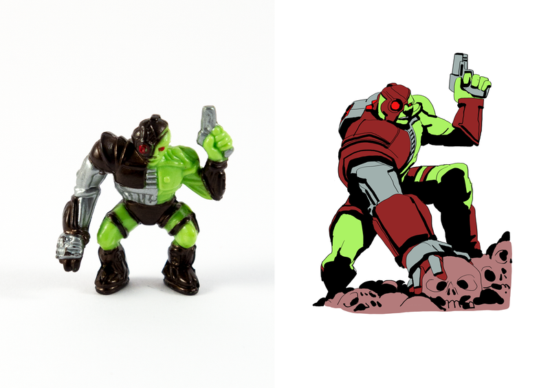 Illustration for article titled Your Lame Childhood Toys Are, With A Flourish, Suddenly Badass